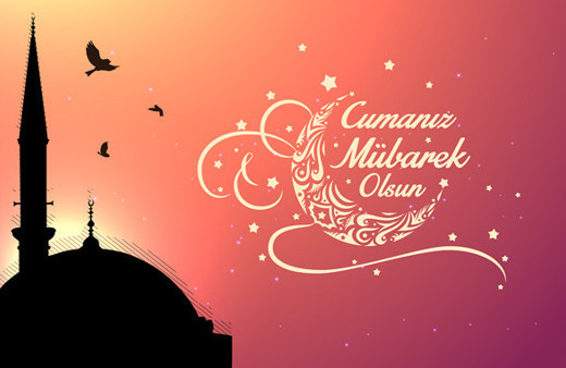 Resimli ve hadisli güzel sözlerle cuma kutlama mesajları