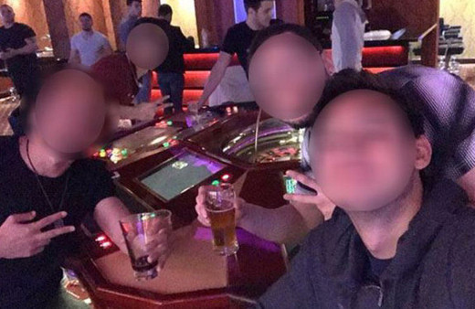 Havuzdan kumarhaneye! 17'lik millilerin skandal görüntüleri