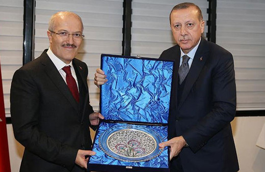 Erdoğan'dan Balıkesir Büyükşehir Belediyesine ziyaret