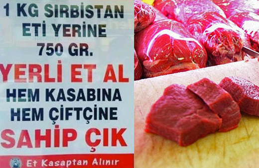 Kampanya başladı camlarına bu yazıyı asıyorlar