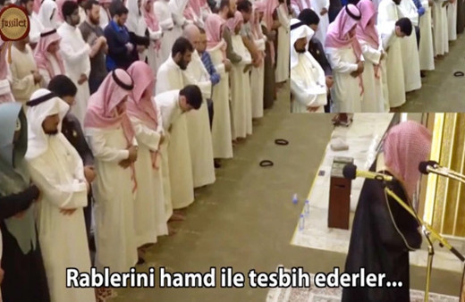 Yere yıkan Kur'an-ı Kerim tilaveti!