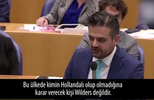 Tunahan Kuzu, Müslüman düşmanı Wilders'e ağzının payını böyle vermiş