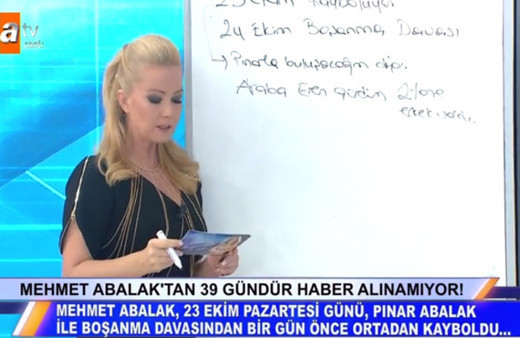 Müge Anlı Mehmet Abalak son durum boşanacağı gün kayboldu