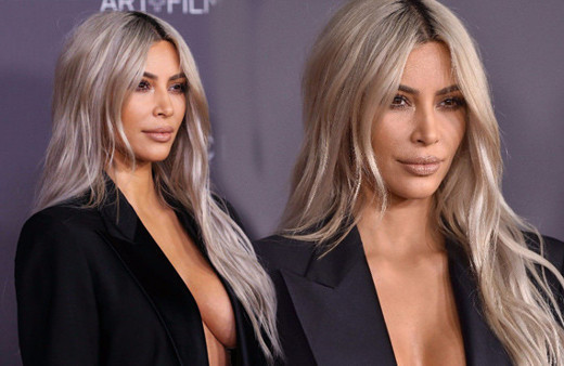 İç çamaşırı giymedi dekoltesiyle gözleri şaşı etti!