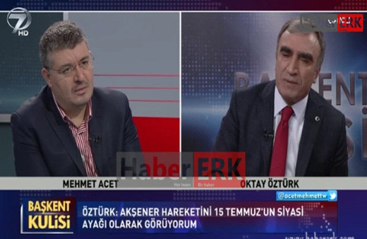 MHP Genel başkan Yardımcısı Oktay Öztürk 'BBP'yi FETÖ kurdu' dedi. 