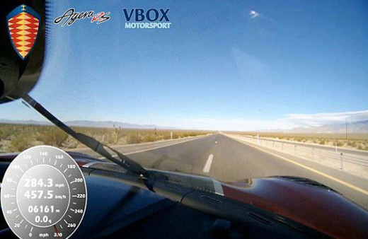 Saatte 457 km hıza ulaştı