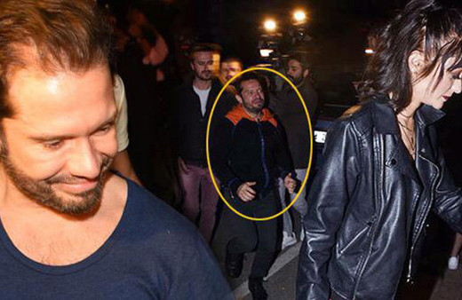 Hem evli hem çapkın! Flaşlar patlayınca kadınlar kaçtı