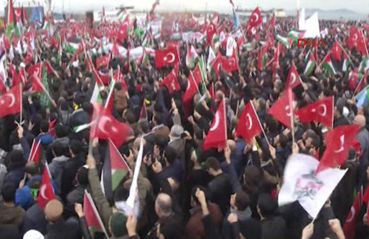 Kudüs için on binler Yenikapı'da büyük miting