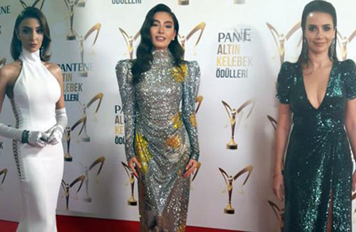 Altın Kelebek Ödülleri'nde şıklık yarışı