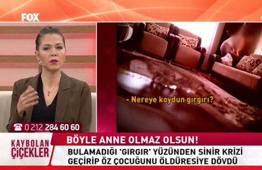 Bu nasıl anne 1.5 yaşındaki kızını duvardan duvara vurdu! 