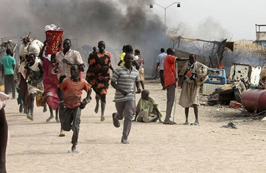 Ülkeyi kan gölüne çeviren çatışma! 170 ölü