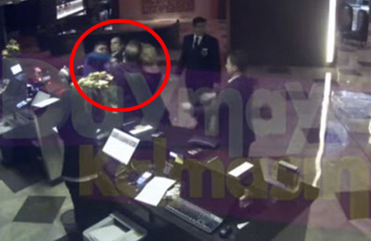 Ünlü oyuncu Hakan Yılmaz'a saldırı görüntüleri ortaya çıktı