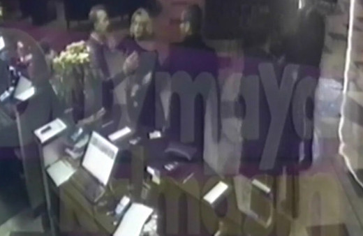 Ünlü oyuncu Hakan Yılmaz'a saldırı görüntüleri ortaya çıktı