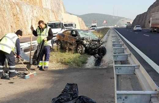 YouTube fenomeni kazada yaralandı