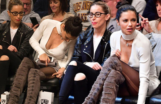 Adriana Lima'nın zor anları! Gözleri şaşı etti