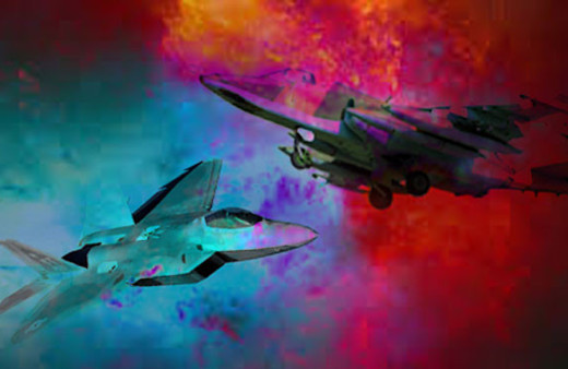 ABD ve Rus uçaklarından "it dalaşı"