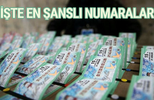 Milli piyango yılbaşı bileti en şanslı numaralar hangisi?