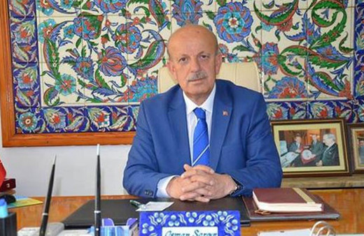 Belediye başkanı kalp krizi geçirdi