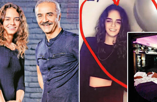 Sabaha kadar eğlence! Berfin'den otelde yataklı parti