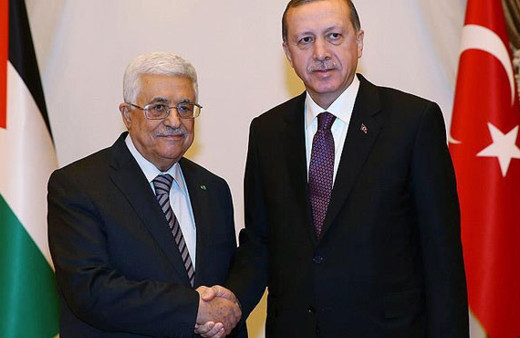 Cumhurbaşkanı Erdoğan, Mahmud Abbas ile görüştü