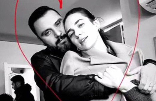 Alişan ayrılık acısını çabuk atlattı yeni sevgiliyi sarılarak ısıttı