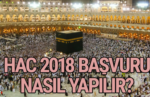 2018 hac kayıtları Diyanet başvuru ekranı ödemeler hangi bankaya?