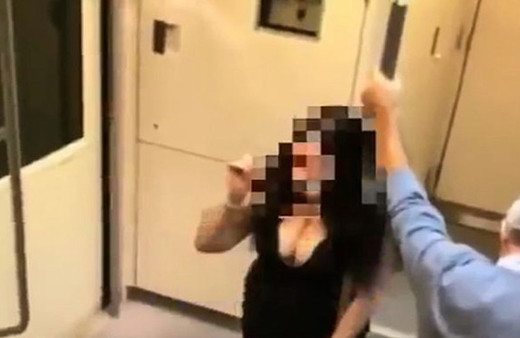  Metroda şok olay!! Kadını taciz için iddiaya girdiler  ve...