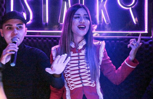 Banu Parlak ve Aziz Kiraz Nişantaşı'nı salladı