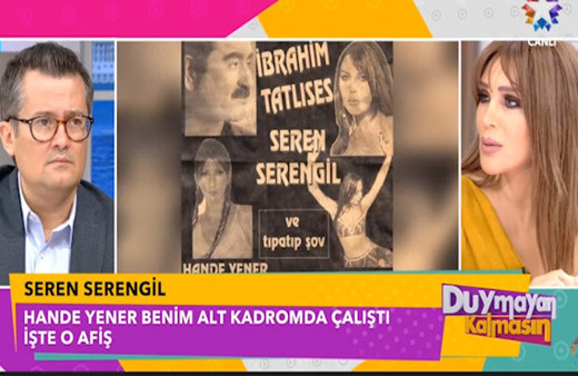 Hande Yener Seren Serengil'in çıplak fotoğrafını paylaştı ortalık karıştı!