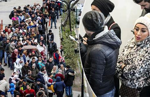 Yılbaşı öncesi tıklım tıklım: Oralara akın ettiler!