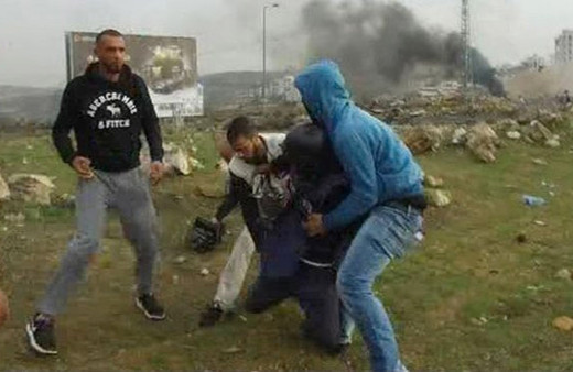 Bir anda yere yığıldı! İsrail askeri gazeteciyi böyle vurdu