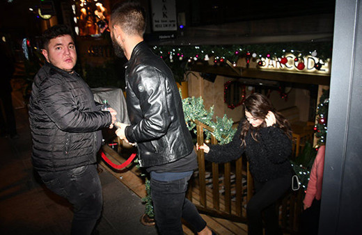 Çapkınlık yaparken basıldı! Gazetecilere şok tehdit