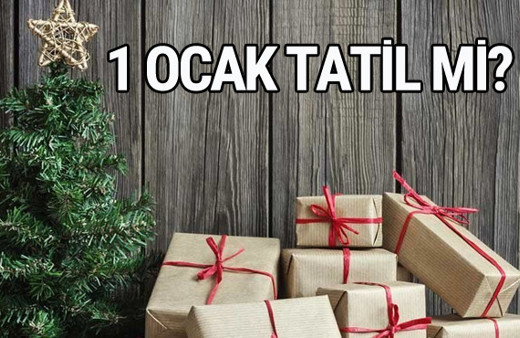 Pazartesi günü okullar var mı 1 Ocak 2018 resmi tatil mi