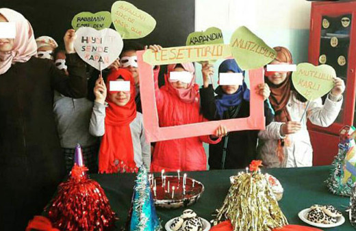 Ortaokulda 'kızların kapanma partisi'ne soruşturma