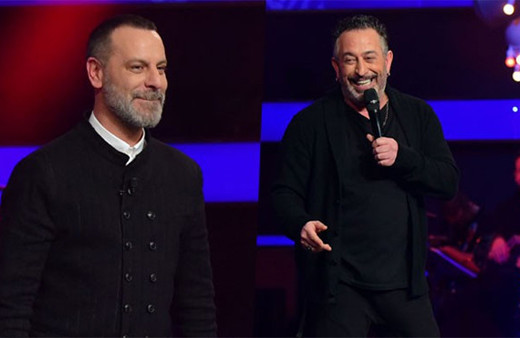 Cem Yılmaz ve Ozan Güven, O Ses Türkiye sahnesinde