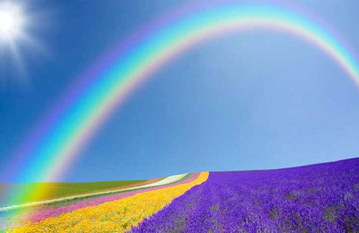 Tayvan'da gökkuşağı tam 9 saat sürdü