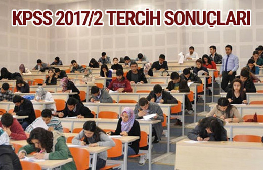 KPSS 2017/2 tercih sonuçları ÖSYM sorgu ekranı