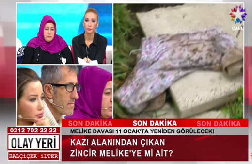 Olay Yeri Melike davasında skandal 15 yaşındaki çocuğa taciz!