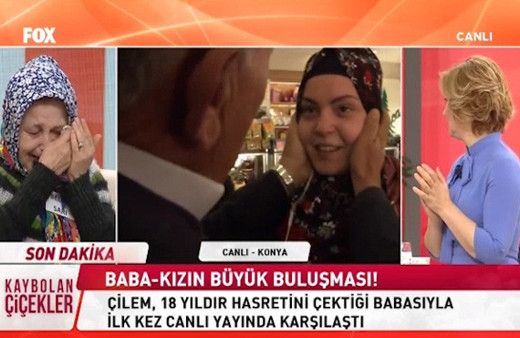  Babasının olduğunu bile bilmiyordu Çilem babasıyla böyle kavuştu!