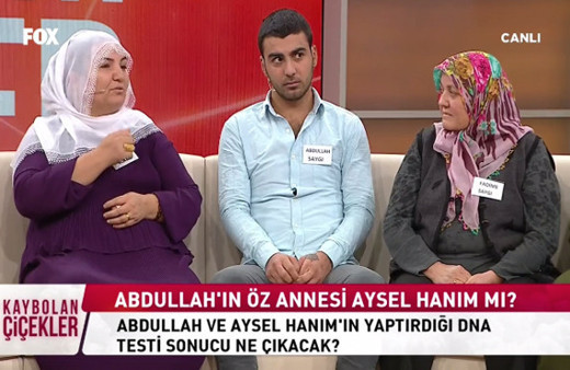 Fox Tv Kaybolan Çiçekler Abdullah Saygı DNA testi sonucu