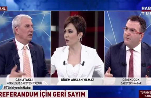 Habertürk'te kavga çıktı! 'Yalancısın' deyince...