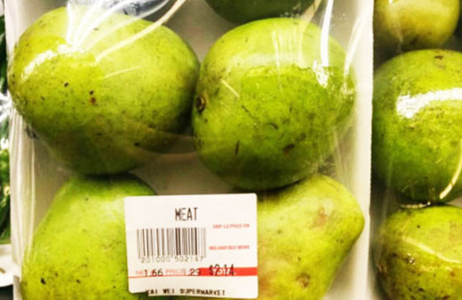 Et taklidi yapan armut yiyeceklerin kimlik bunalımı!