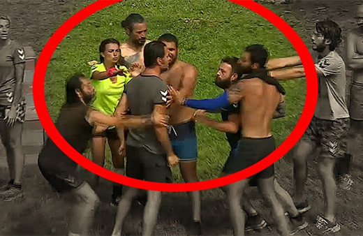 Survivor'da büyük kavga! Diskalifiye olacak mı?
