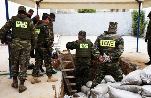 Selanik'te 2. Dünya Savaşı'ndan kalma bombalar bulundu