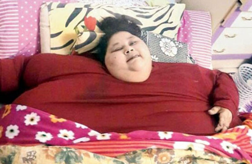 Dünyanın en kilolu kadını 25 yıl sonra dışarı çıktı