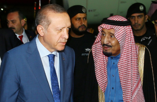 Cumhurbaşkanı Erdoğan Suudi Arabistan'da