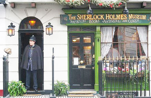 Sherlock Holmes'ü evinde ziyaret etmek ister misiniz?