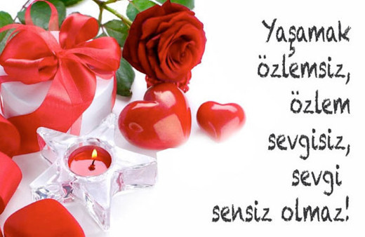 Bugün 14 şubat sevgililer günü romantik sözleri mesajları