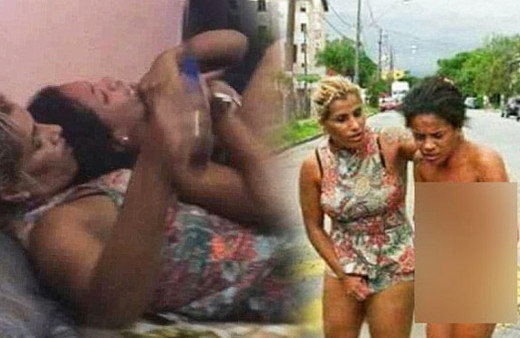 Kocası ve sevgilisini bastı sokakta çırılçıplak gezdirdi!