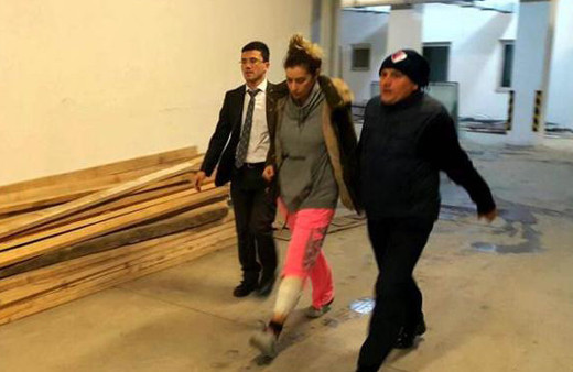 Trafik kazası geçiren Sıla'nın ilk görüntüleri